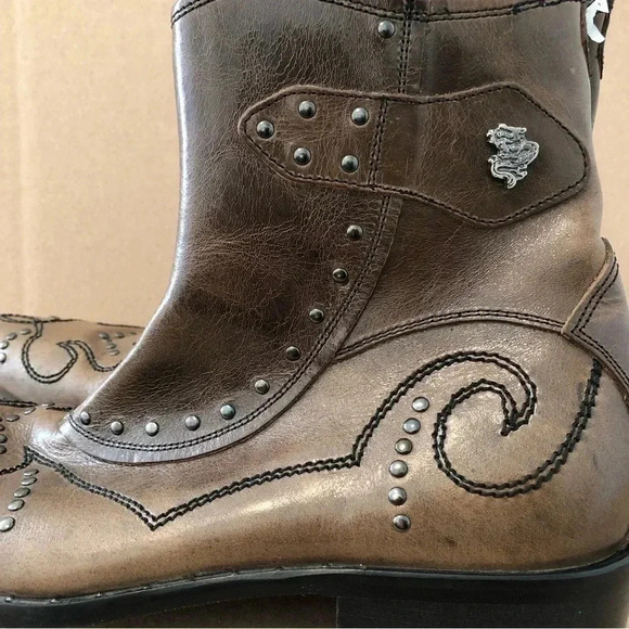 Mark Nason BARCLAY Dragon Rock Boots US‎ 7.5 Distressed Brown - Picture 7 of 16